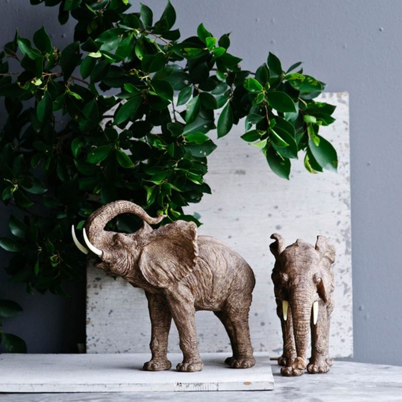 Polyresin Elephant - 38cm