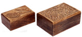 Mango Wood Boxes Set of 2