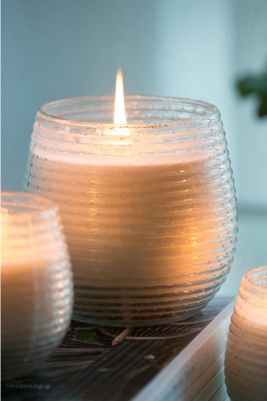 Scented Soy Wax Candle, Earl Grey -12.7x12.7x12.7