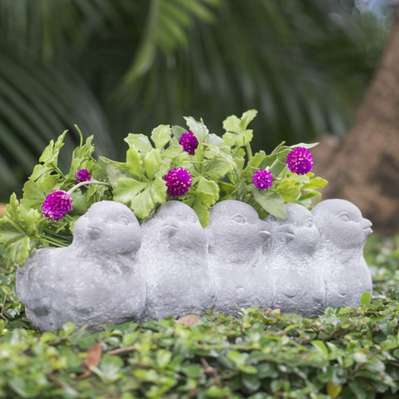 PLANTER - BIRDS (30cm)