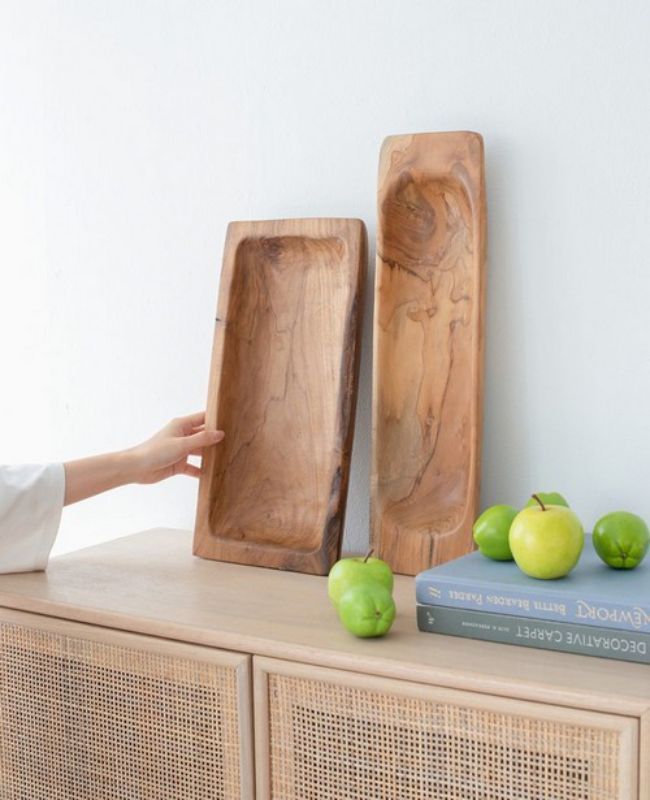 Teak Rectangle Tray