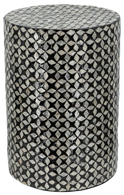 Accent Stool / Table - 45cm - Black