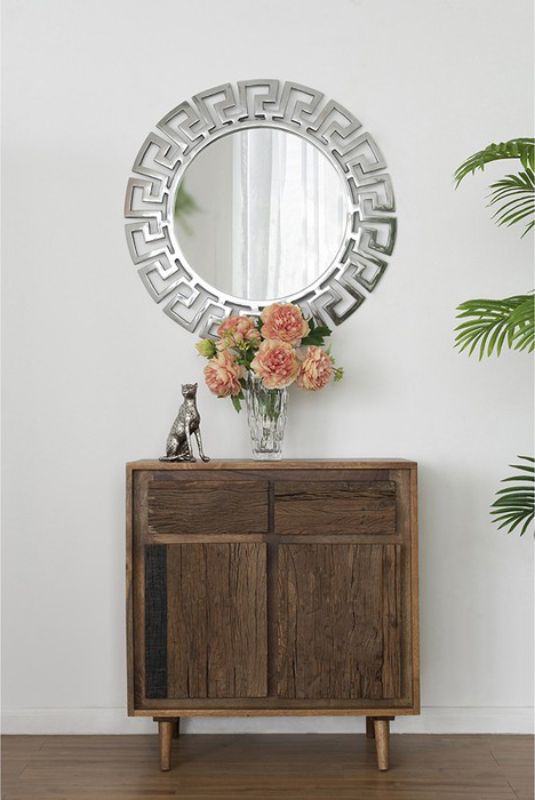 Aluminum Cut Out Mirror