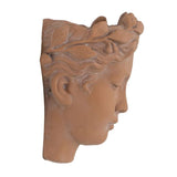 Terracotta Visage Head Planter - 22cm