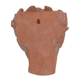 Terracotta Visage Head Planter - 22cm