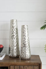 Dimond Texture Aluminium Vase