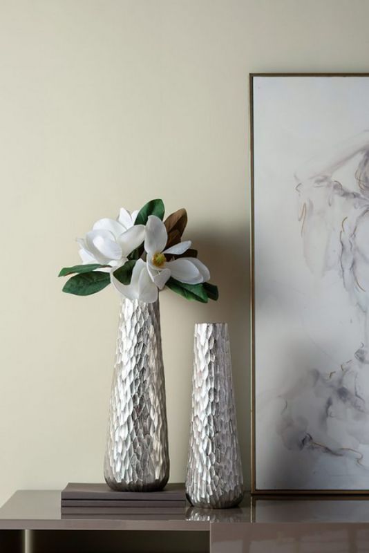 Dimond Texture Aluminium Vase