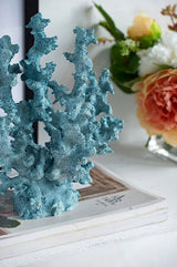 Blue Faux Coral - Ornament