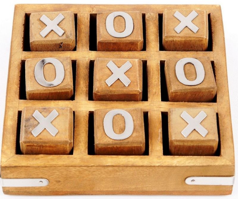 Wooden - Tic Tac Toe - 12cm