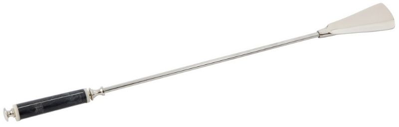 Shoe Horn With Resin Handle - Aluminium (60.5cm)