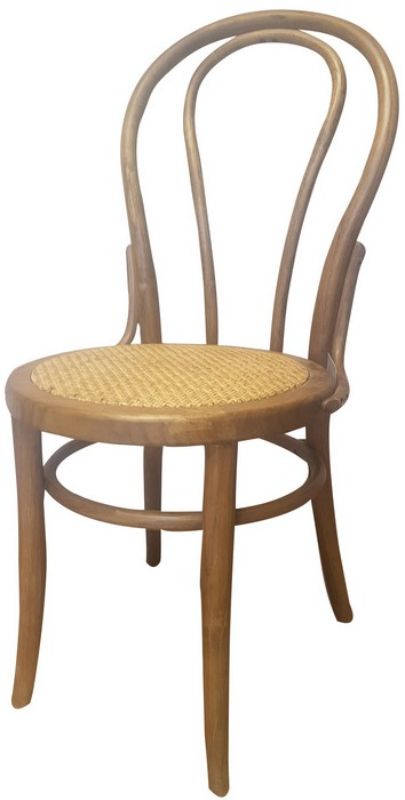 Dining Chair - Vienna Bentwood - Antique Oak 82cm