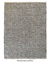 Rug - Reclaimed Leather - Flatweave