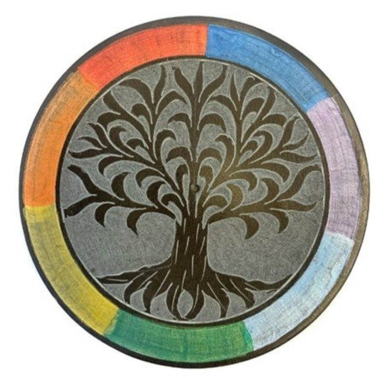 Incense Holder - SoapstoneTree of Life (Set of 6)