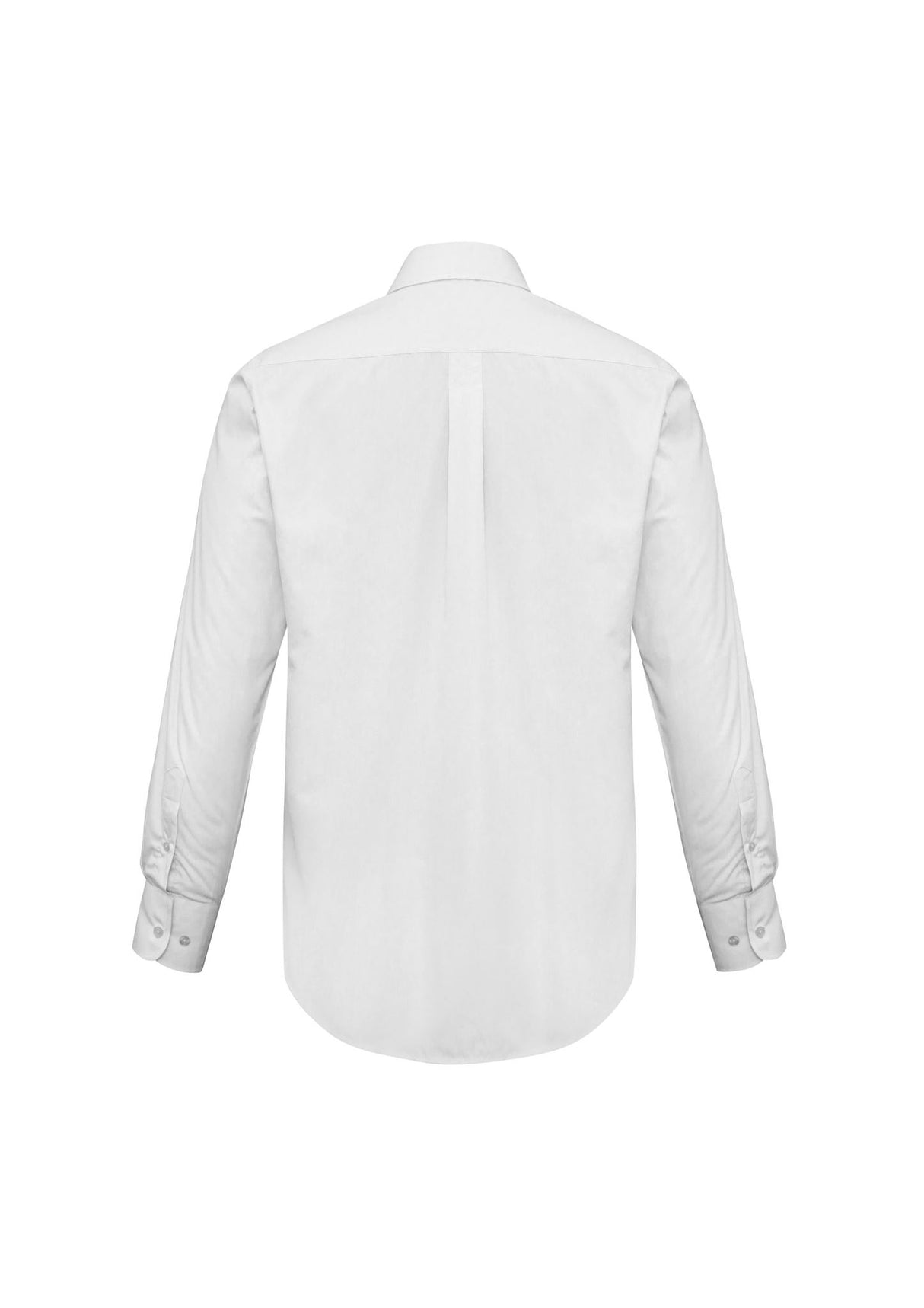Base Mens Long Sleeve Shirt - White