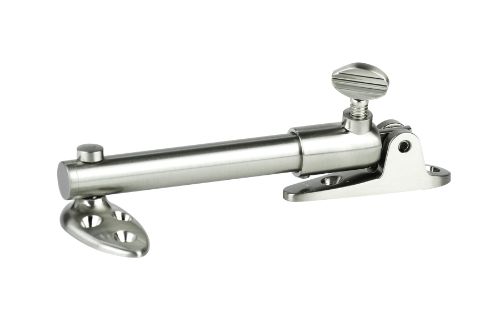 Short Telescopic Stay 90mm - Side Hung Windows - Satin Nickel Plated