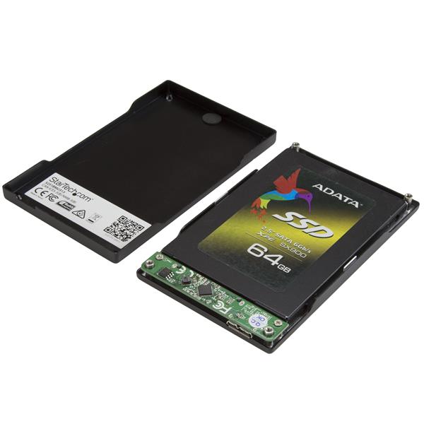 USB 3.1 (10 Gbps) Enclosure for 2.5-inch SATA Drives - Fast, Portable External Storage Solution