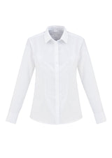Regent Womens Long Sleeve Shirt - White