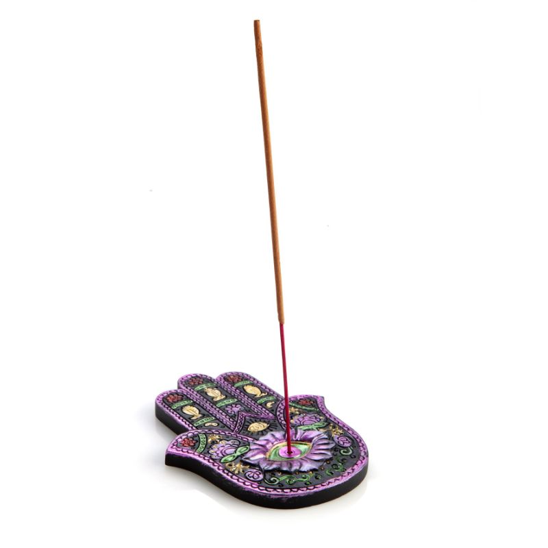 Incense Burner - Hamsa (13cm)