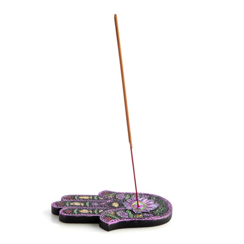 Incense Burner - Hamsa (13cm)