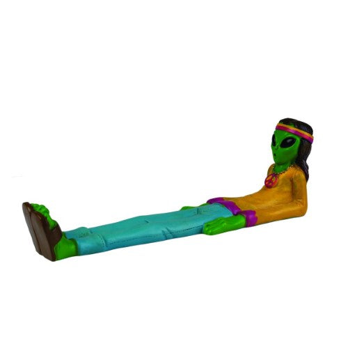 Incense Burner - Alien Hippie Boy (26cm)