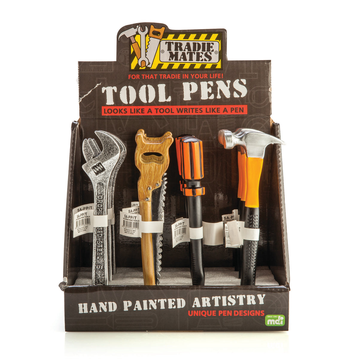 Tool Shaped Pens - Tradie Mates - Pack of 12