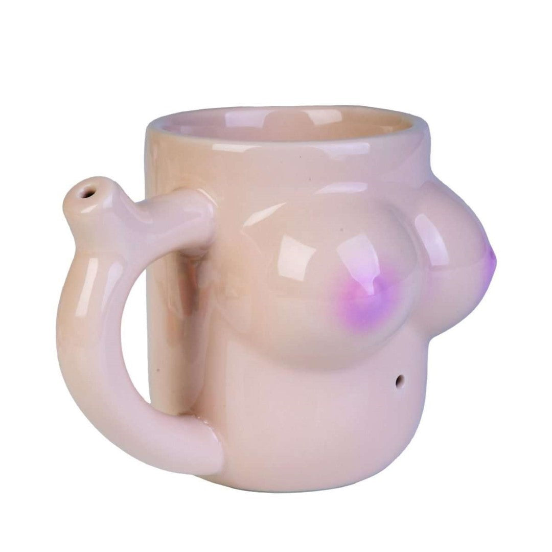 Coffee Mug - Boobs Wake & Bake