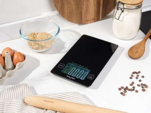 Electronic Kitchen Scale - Salter Black High Capacity SA00644