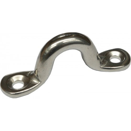 Durable 8x63mm stainless steel saddles for securing pipes and cables, corrosion-resistant and easy to install for versatile use.