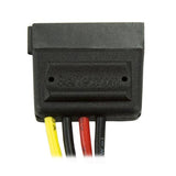 15cm 4 Pin Molex to SATA Power Cable Adapter for SSD and HDD - No PSU Upgrade Needed