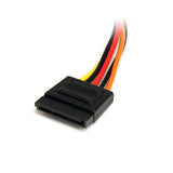 15 Pin SATA Power Extension Cable - 30cm (12in) Length for Easy PC Upgrades and Setup