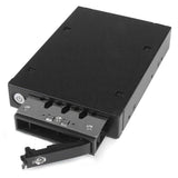 Mobile Rack Backplane for 2.5in SATA/SAS Drives - Hot Swap, Lockable Steel Tray, 6 Gbps