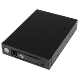 Mobile Rack Backplane for 2.5in SATA/SAS Drives - Hot Swap, Lockable Steel Tray, 6 Gbps