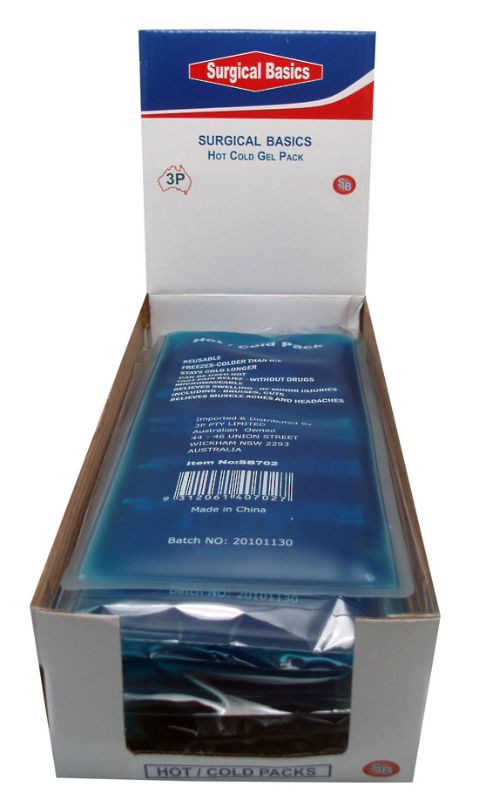 Surgical Basics Hot & Cold Pack Basic Display - 6pcs