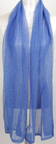 Soft Pleat Lurex - COBALT