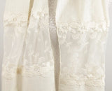 Lace And Embroidery Botanical - IVORY