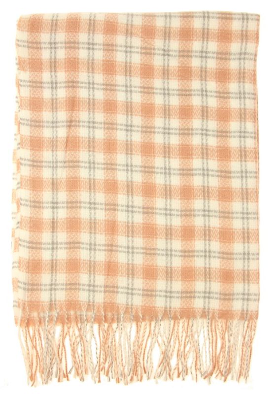 Check Scarf - PINK