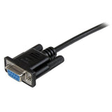 2m RS232 DB9 Null Modem Cable F/F – Connect Serial Devices, PC to PC File Transfer