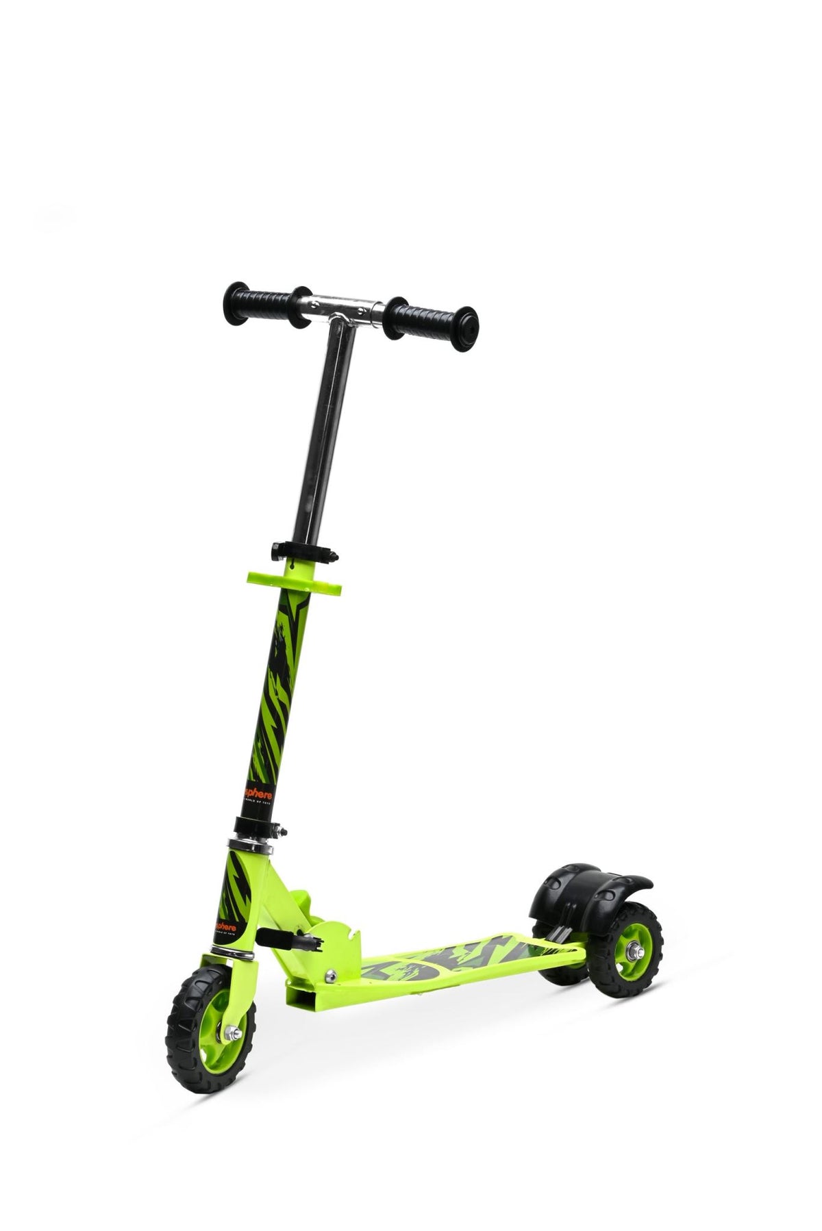 Kids Foldable Scooter With Adjustable Height TSC-130 Green
