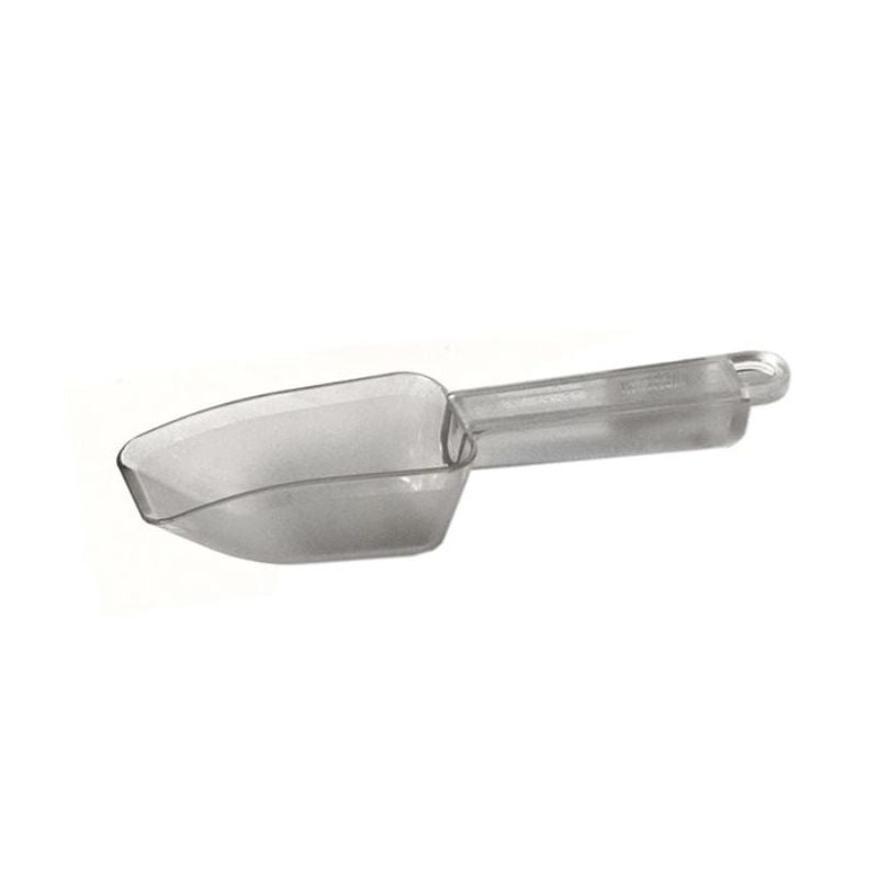 SCOOP - FLAT BOTTOM CLEAR PLASTIC (1500ML)