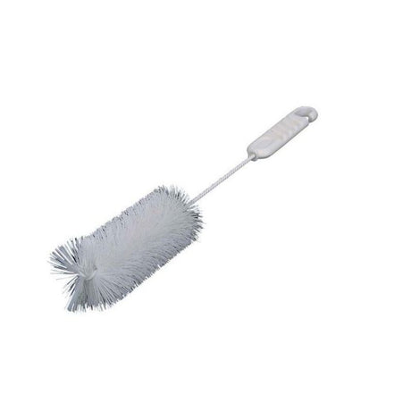 Dexam Bottle Brush with flexible bristles and ergonomic handle, perfect for cleaning bottles and easy storage.