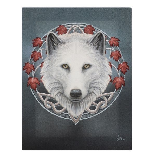 Small Guardian Of The Fall Canvas Plaque