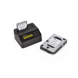 USB 3.0 Drive Eraser & Dock for 2.5/3.5in SATA SSD/HDD - Secure Data Wiping & Management