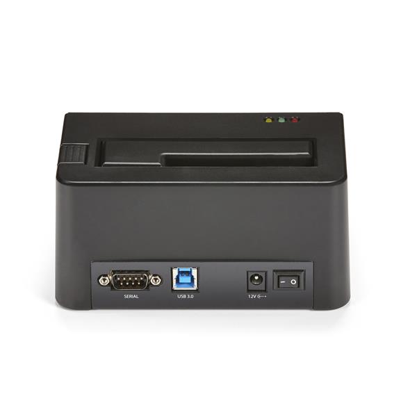 USB 3.0 Drive Eraser & Dock for 2.5/3.5in SATA SSD/HDD - Secure Data Wiping & Management