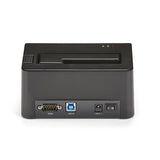 USB 3.0 Drive Eraser & Dock for 2.5/3.5in SATA SSD/HDD - Secure Data Wiping & Management