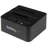 High-Speed USB 3.1 Duplicator Dock for 2.5" & 3.5" SATA SSD/HDD - Clone Drives Easily