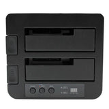 USB 3.0 eSATA Dual Bay HDD/SSD Duplicator Dock - Standalone Cloner with 6 Gbps Speed