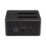 Dual-Bay SATA HDD Docking Station - USB 3.0 for 2 x 2.5/3.5" SSDs/HDDs - High-Speed Data Transfer