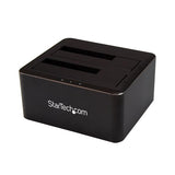 Dual-Bay SATA HDD Docking Station - USB 3.0 for 2 x 2.5/3.5" SSDs/HDDs - High-Speed Data Transfer
