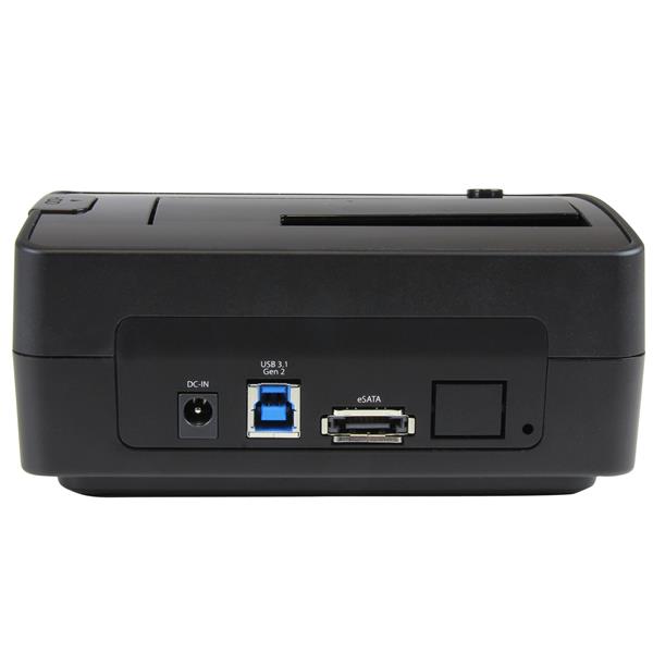 High-Speed USB 3.1 & eSATA Drive Docking Station for 2.5 & 3.5 Inch SATA SSDs & HDDs