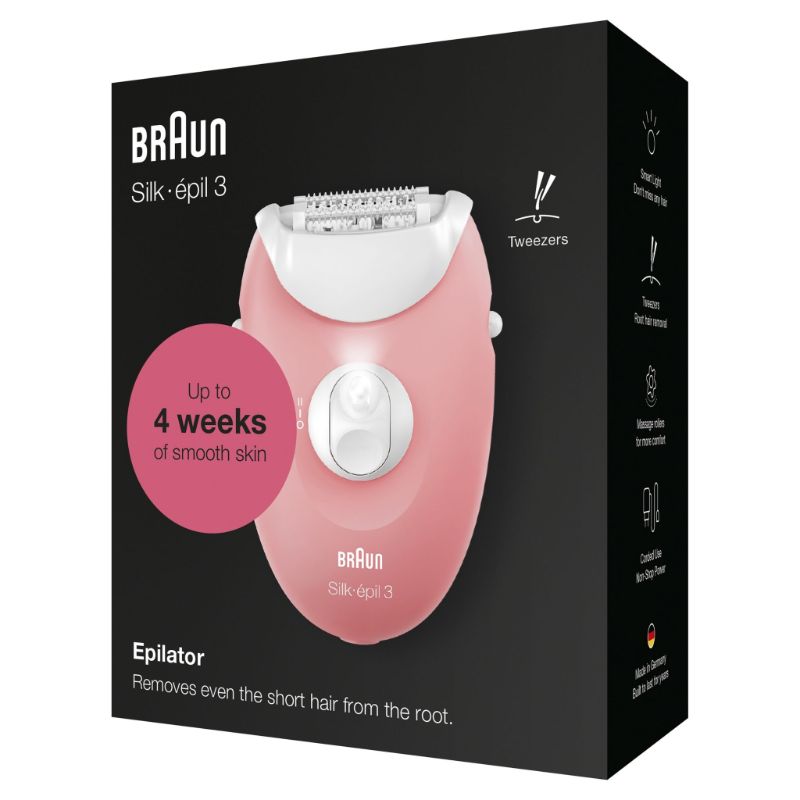 Braun - Corded Epilator - Braun Silk-epil SE3176